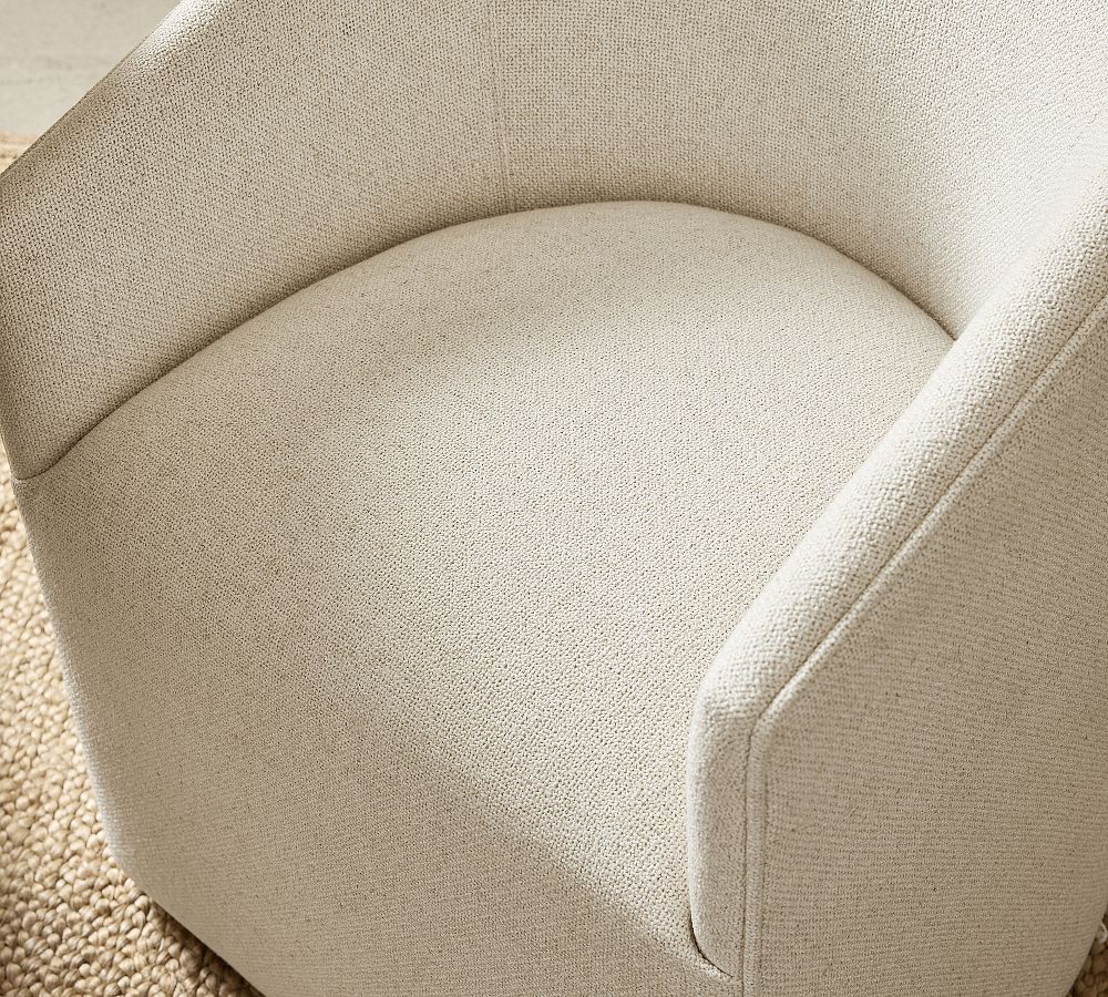 Upholstered Barrel Back Dining Chair