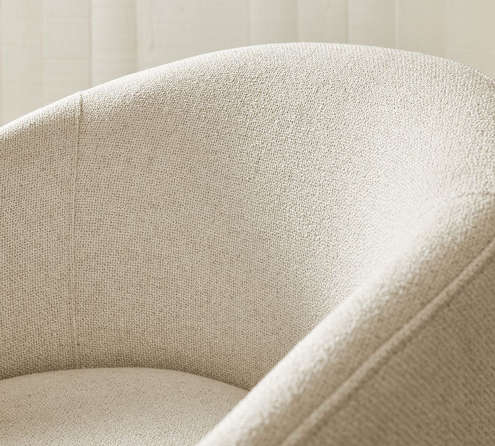 Upholstered Barrel Back Dining Chair